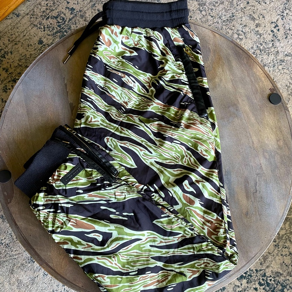 Bloodbath Project Camo Zip Fly Lounge Adjustable Chill Pants Sz S Mens BRAND NEW